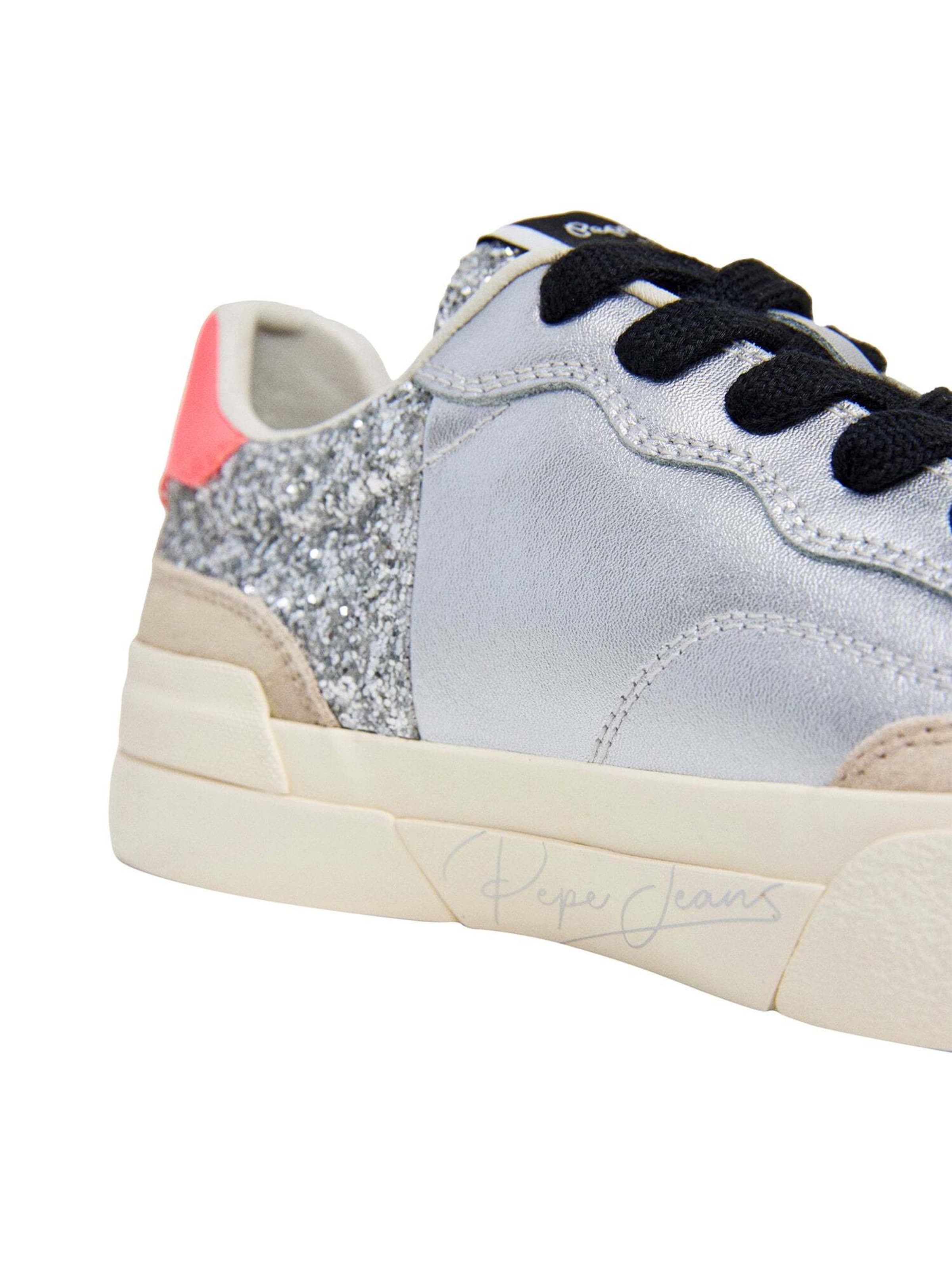 Sneaker bassa 'MILAN' di Pepe Jeans in grigio