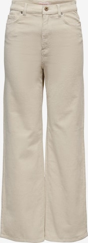 Pantalon 'Hope' ONLY en beige : devant