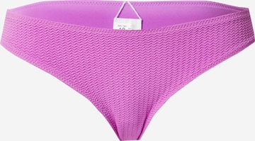 Pantaloncini per bikini di Seafolly in lilla: frontale