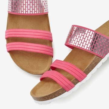 LASCANA - Sapato aberto em rosa