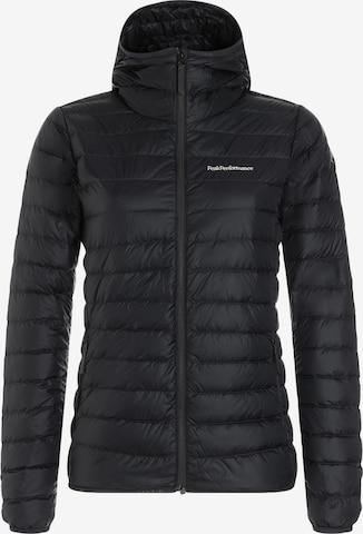 Veste d’hiver PEAK PERFORMANCE en noir : devant