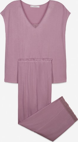 Women' Secret Pyjama värissä lila: etupuoli
