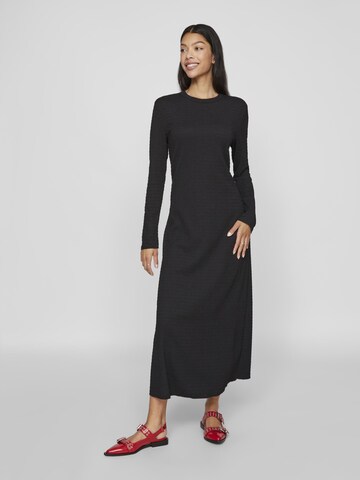 VILA Dress in Black: front