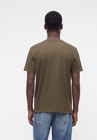 Maglietta di Calvin Klein in verde: dietro