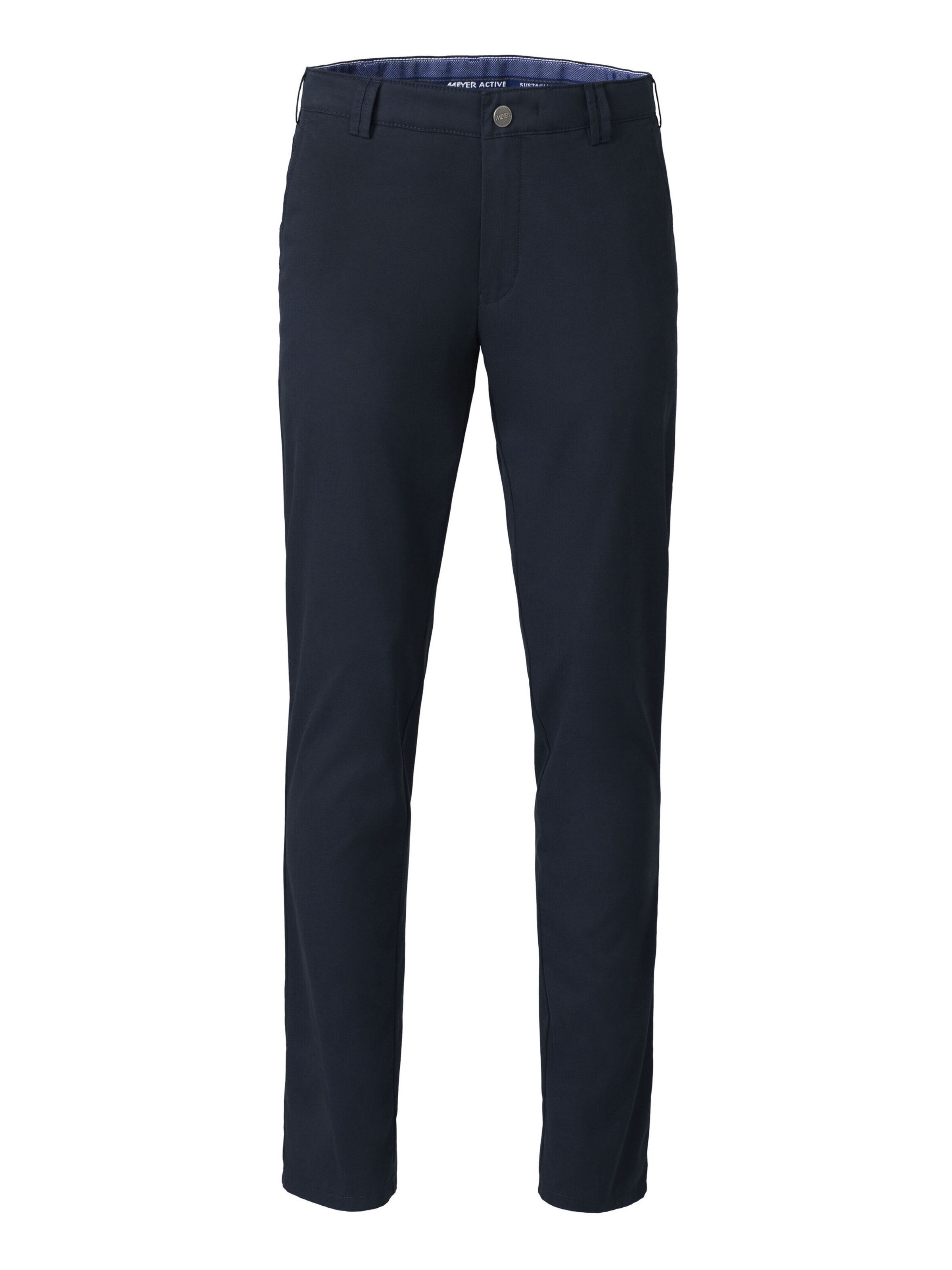 Regular Pantalon chino 'Bonn' MEYER en bleu : devant