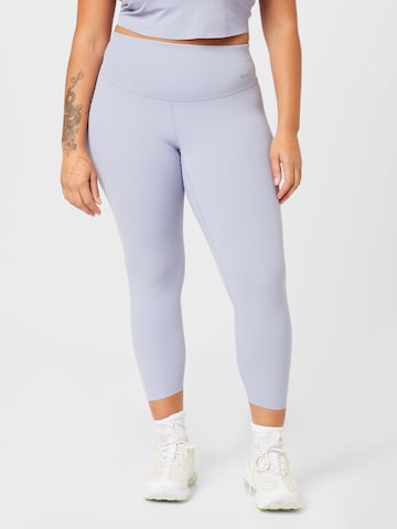 Skinny Pantalon de sport 'ZENVY' Nike Sportswear en violet : devant