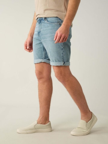 Regular Pantalon 'Moose' Deeluxe en bleu