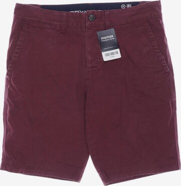 Superdry Shorts in 31-32 in Red: front