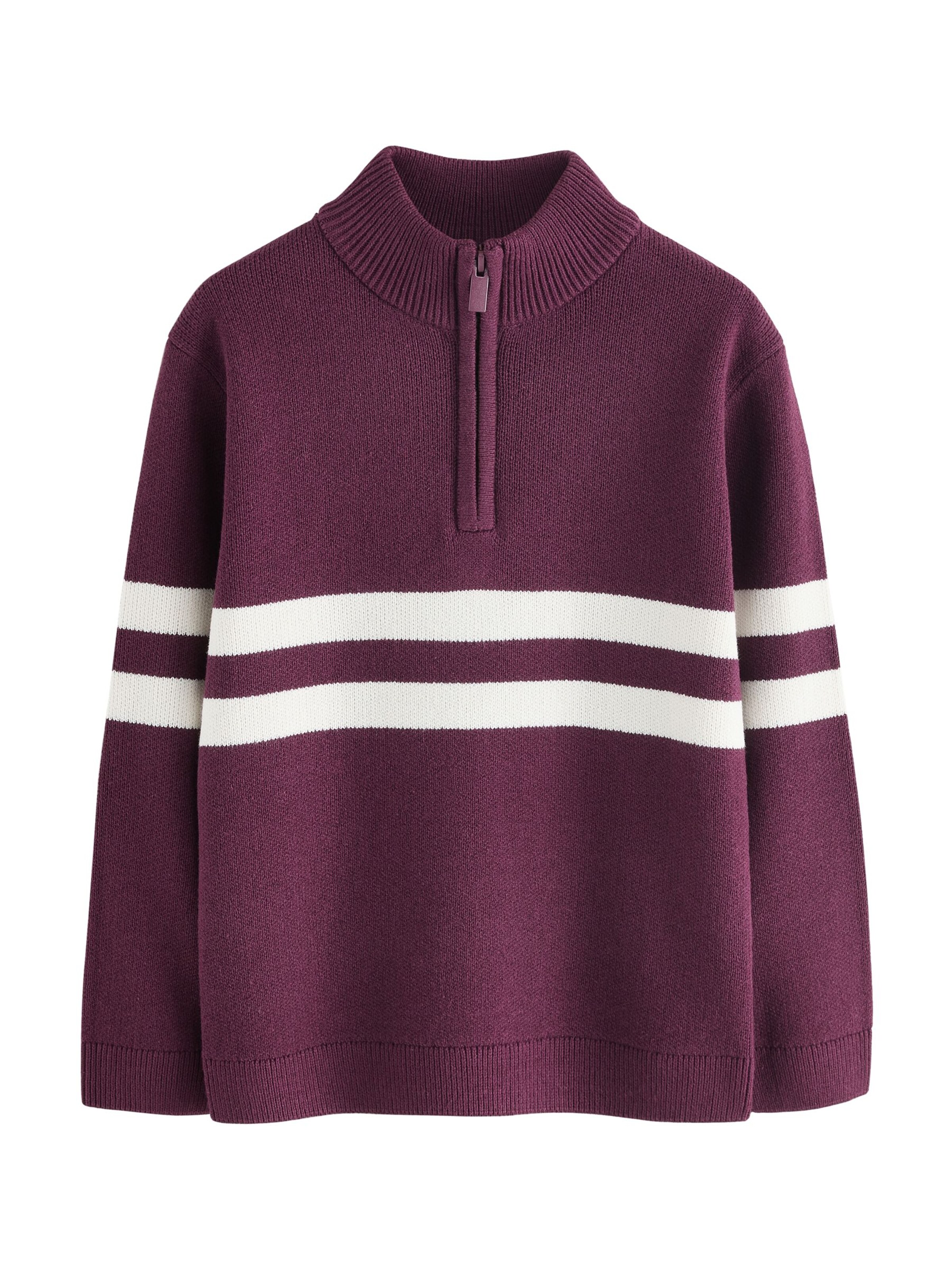Pull-over Next en violet : devant