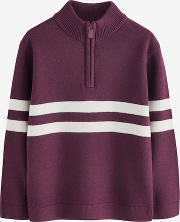 Pull-over Next en violet : devant