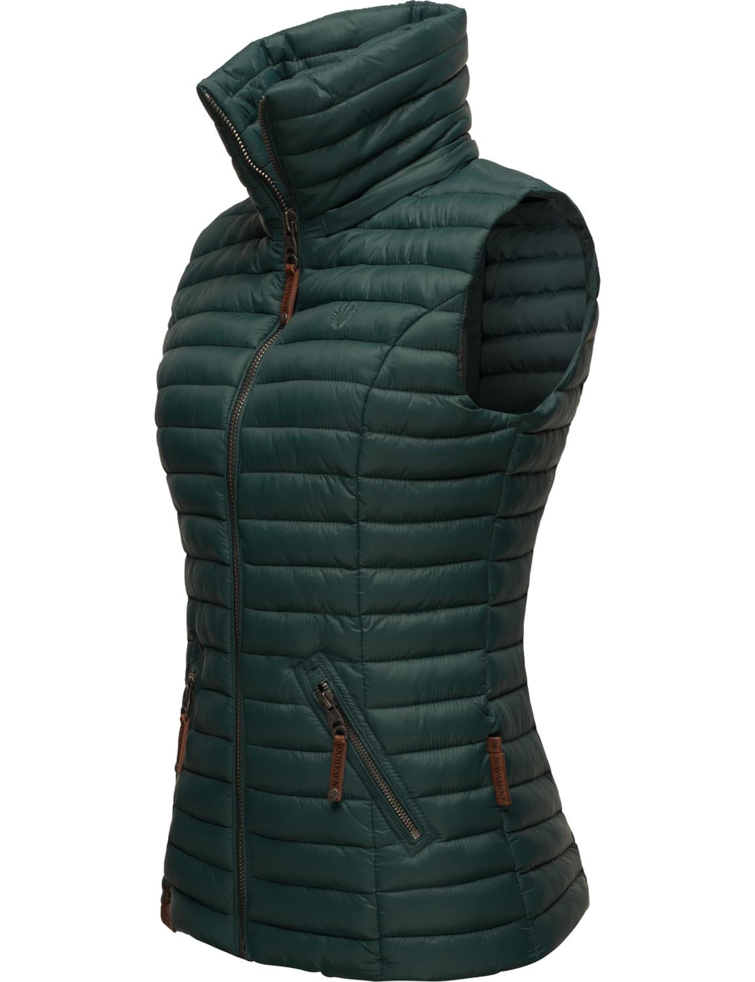 NAVAHOO Weste 'Shadaa' in Grün