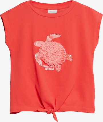s.Oliver T-Shirt in Rot: Vorderseite