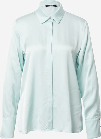 Camicia da donna di ESPRIT in verde: frontale