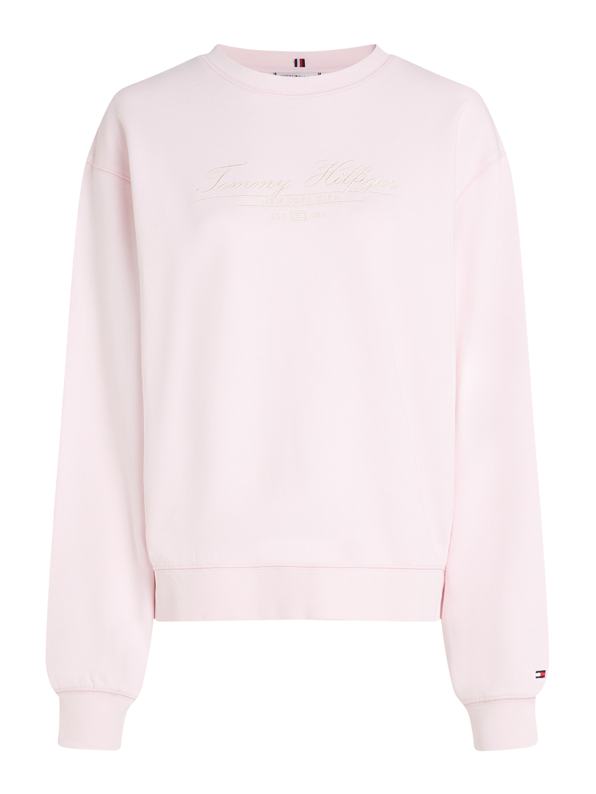 TOMMY HILFIGER Mikina – pink: přední strana