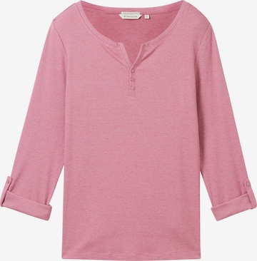 Maglietta di TOM TAILOR in rosa: frontale