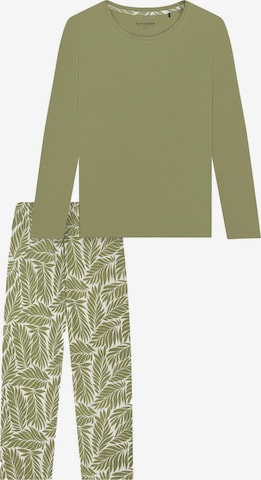 Pyjama 'Comfort Essentials' SCHIESSER en beige : devant
