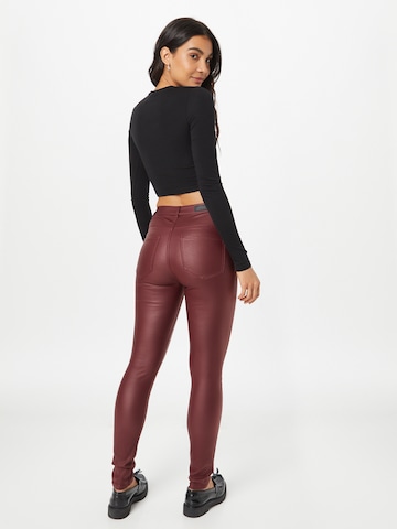 JDY Skinny Jeans 'NEW THUNDER' in Rood