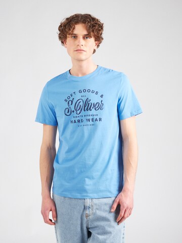 Maglietta di s.Oliver in blu: frontale