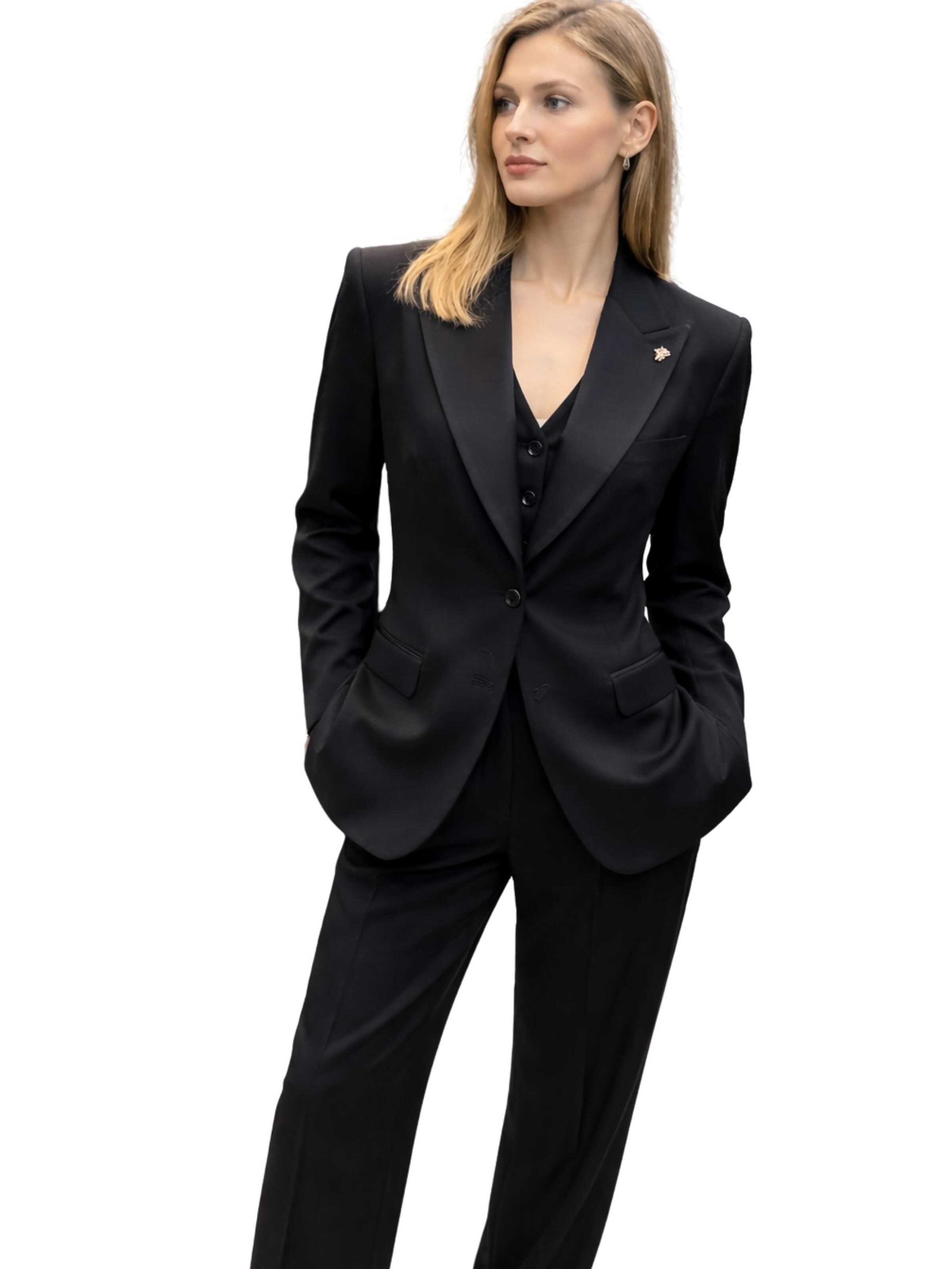 Aniye By - Blazer en negro: frente