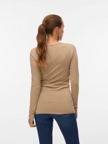 VERO MODA Koszulka 'VMMaxi My' w kolorze beżowy