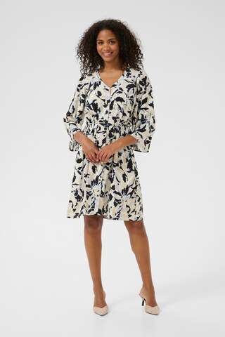 Kaffe Shirt Dress 'Pedra' in Grey