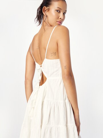 Nasty Gal Summer Dress in White