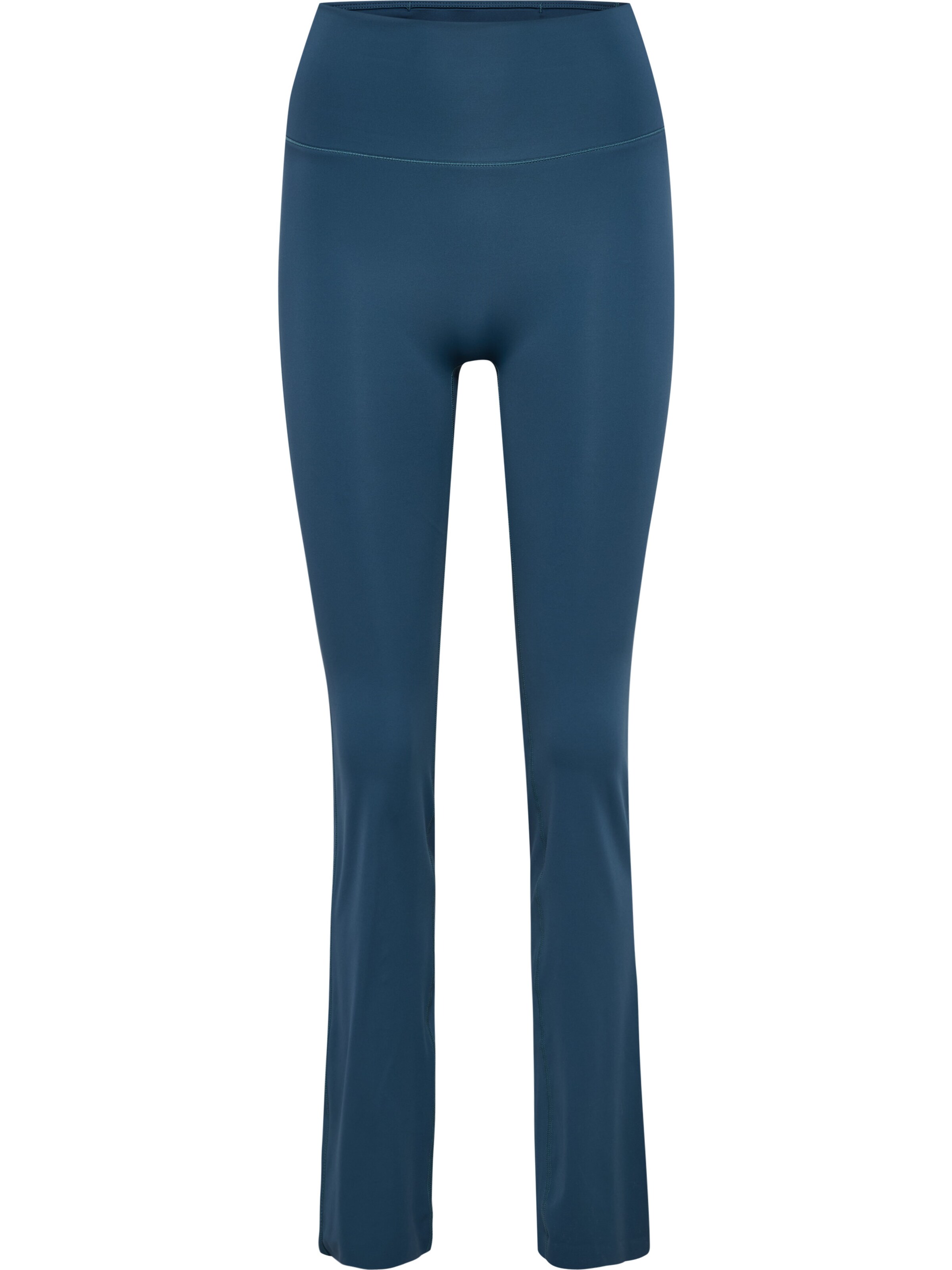 Hummel Flared Sportbroek in Blauw: voorkant