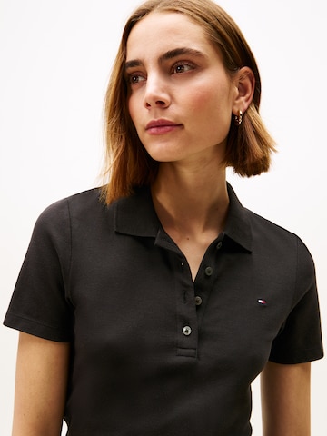 TOMMY HILFIGER Majica '1985' | črna barva