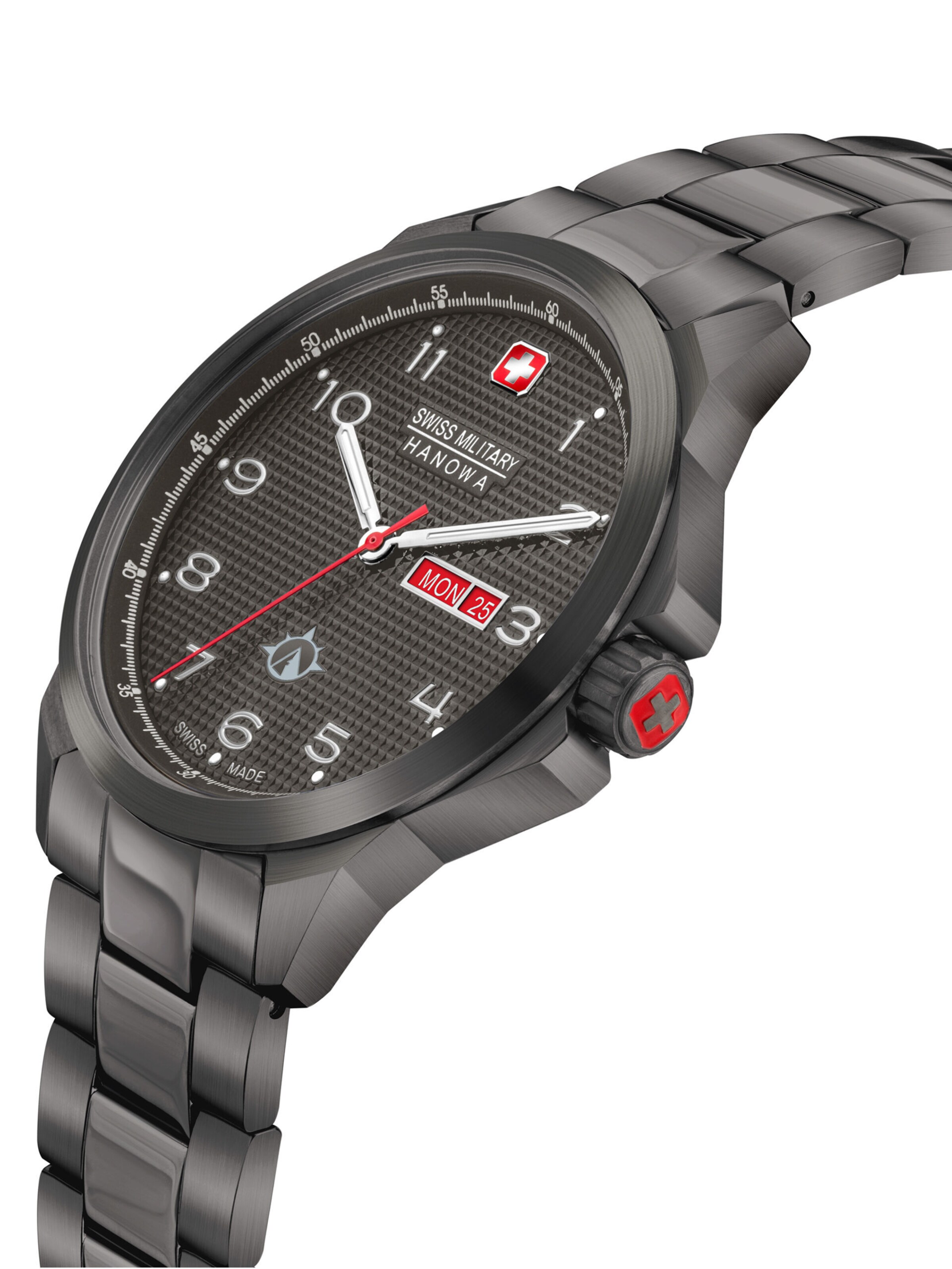 SWISS MILITARY HANOWA Uhr 'Puma' in Grau