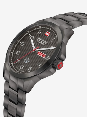 SWISS MILITARY HANOWA Analoog horloge 'PUMA' in Grijs