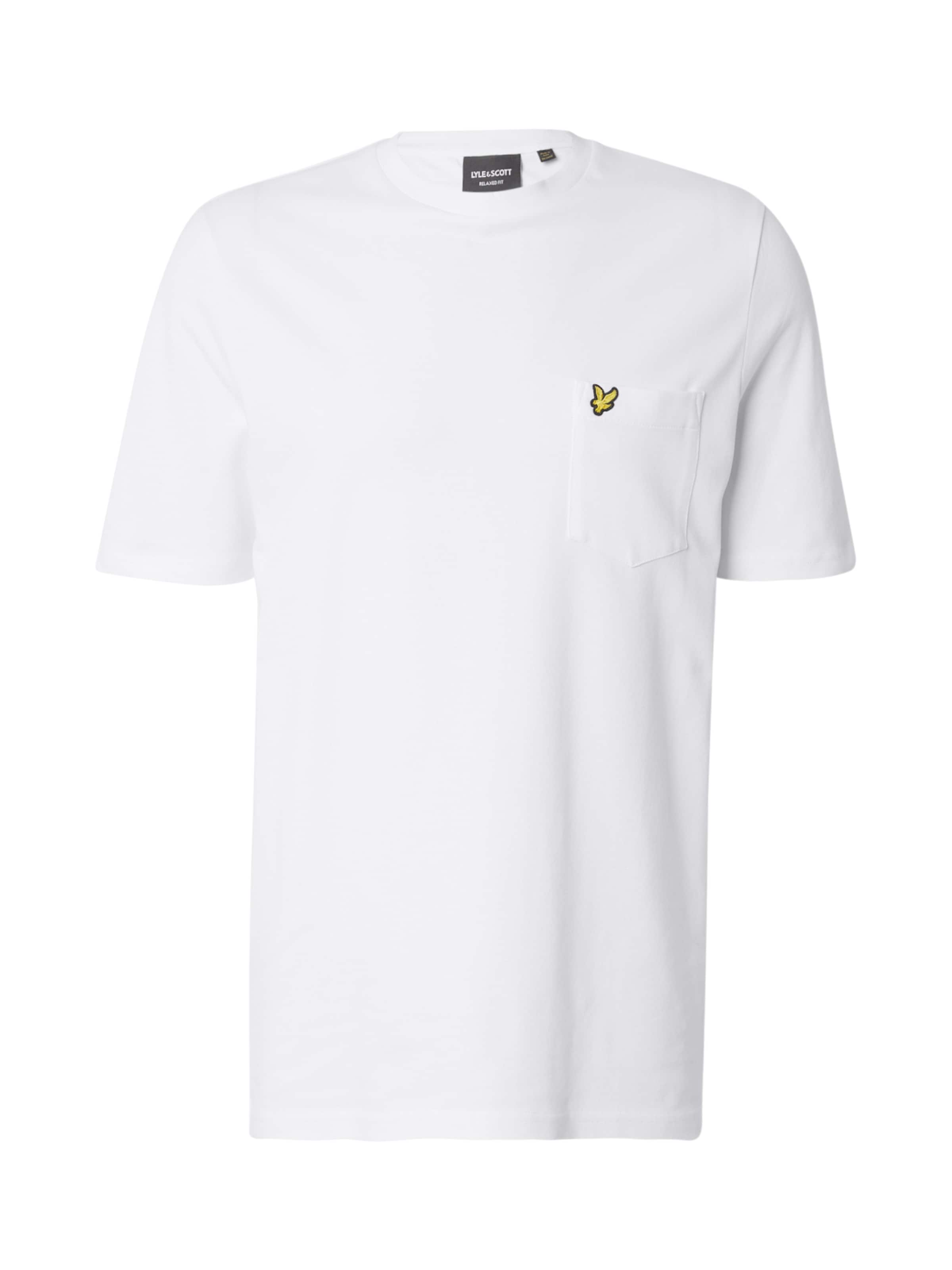 Lyle & Scott T-Shirt in Weiß: Vorderseite
