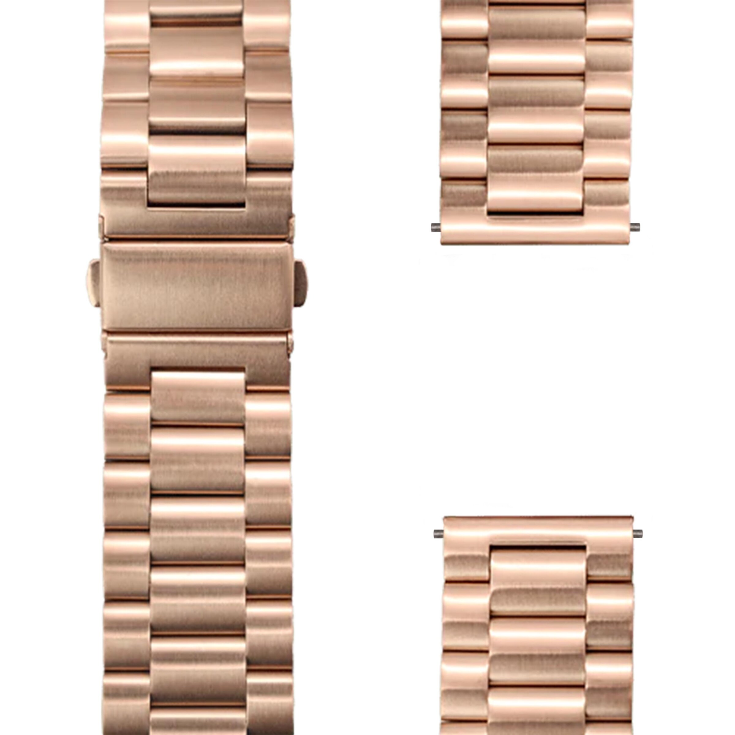 WRISTR Gliederarmband in Pink: Vorderseite