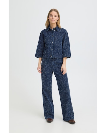 Veste mi-saison Pulz en bleu