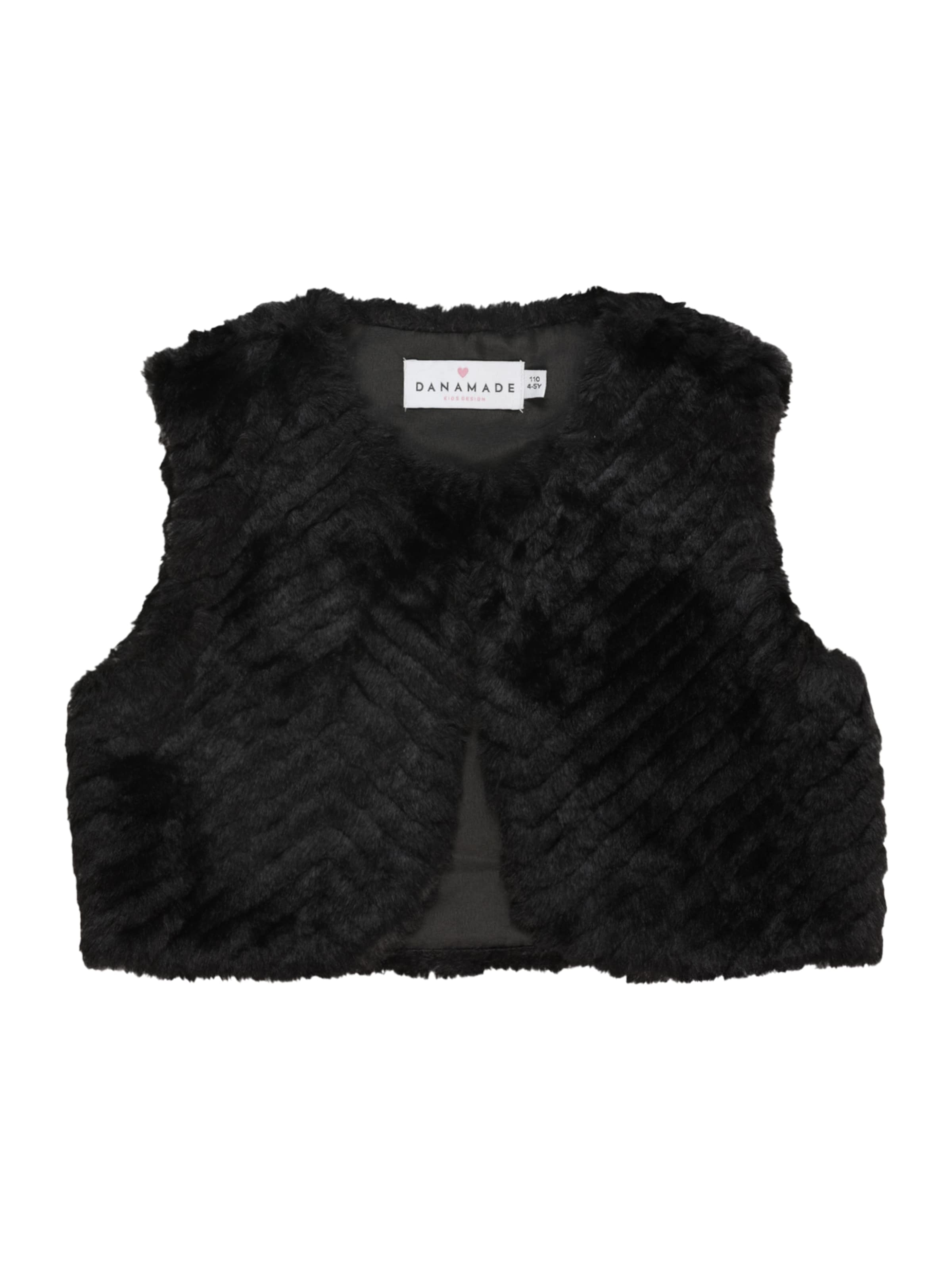 Danamade Vest 'DHASEL' i sort: forside