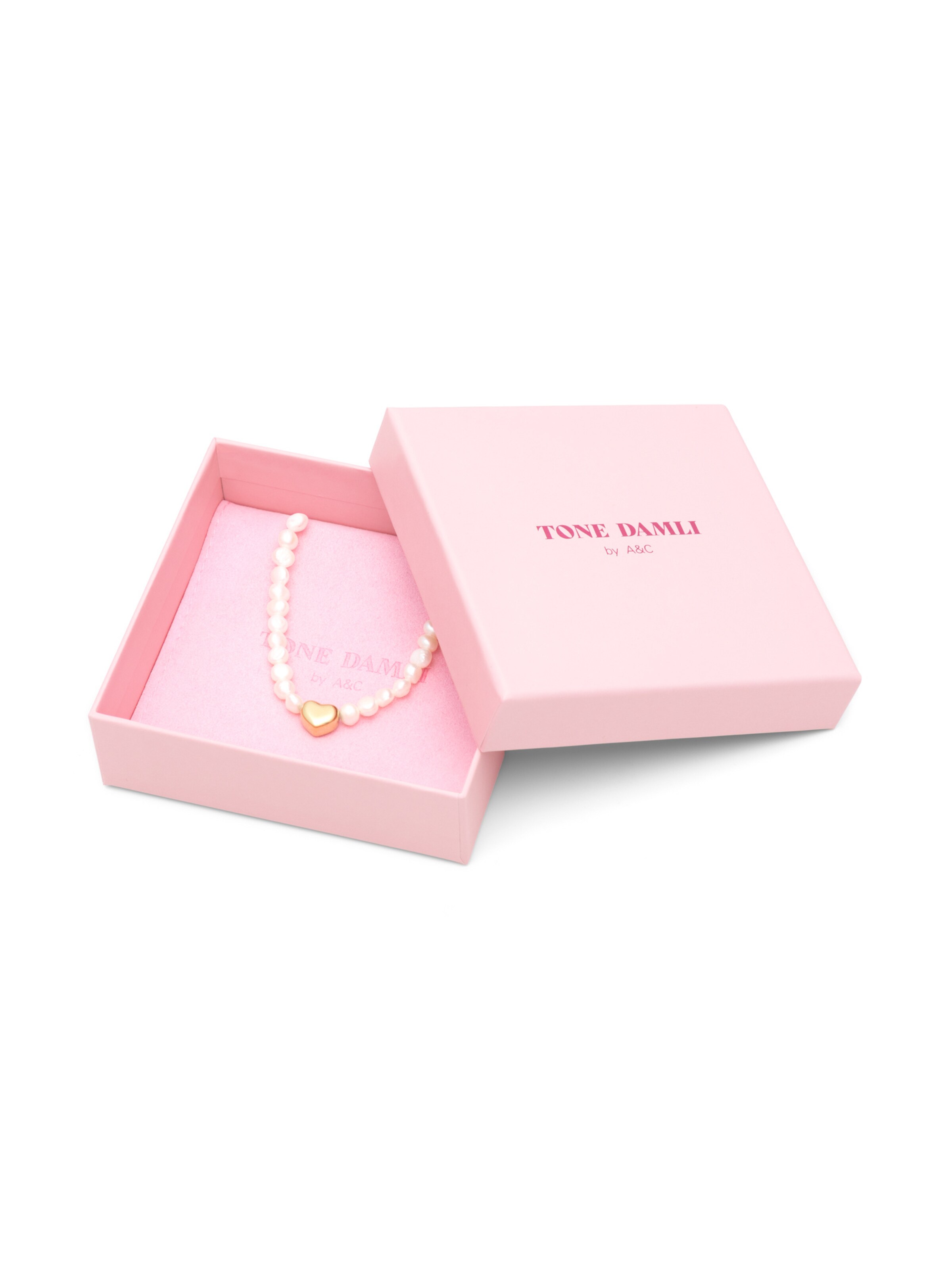 Chaîne 'Tone Damli  - Love' A&C Oslo – Nordic Design Jewellery en blanc