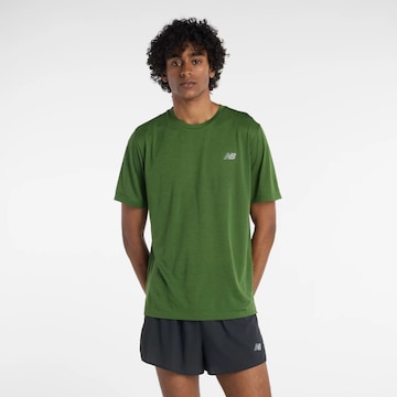 new balance Performance Shirt 'Athletics' in Green: front