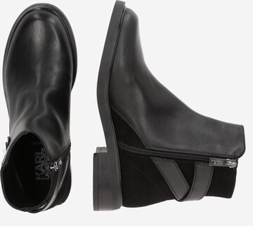 Bottines 'PAYTON' Karl Lagerfeld en noir