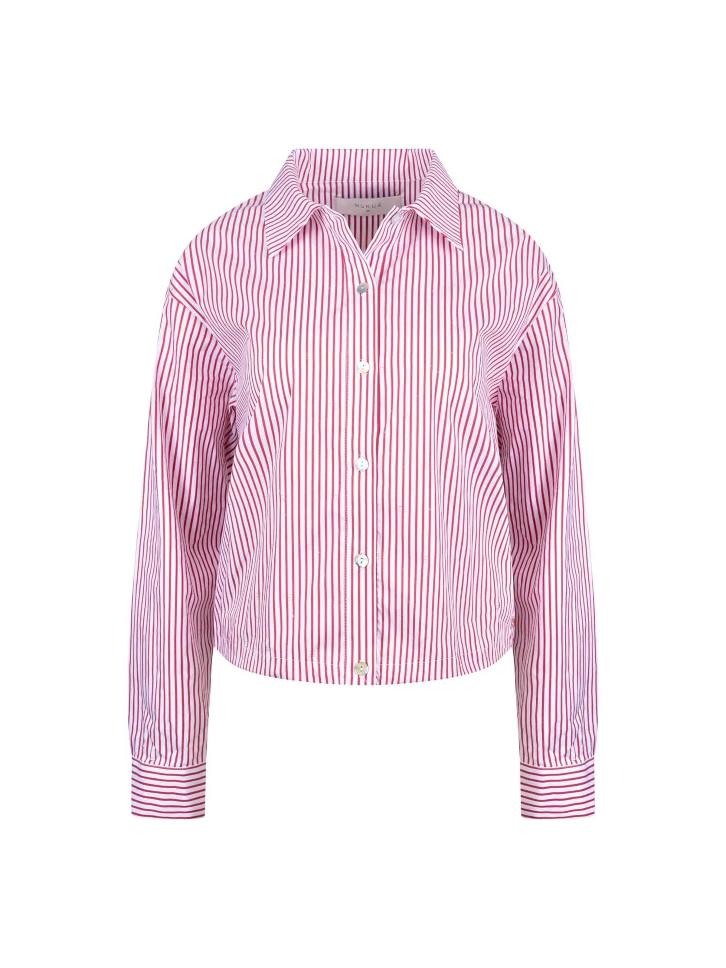 nukus Blouse in Rood: voorkant