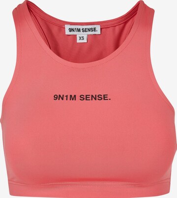 9N1M SENSE Top in Pink: front