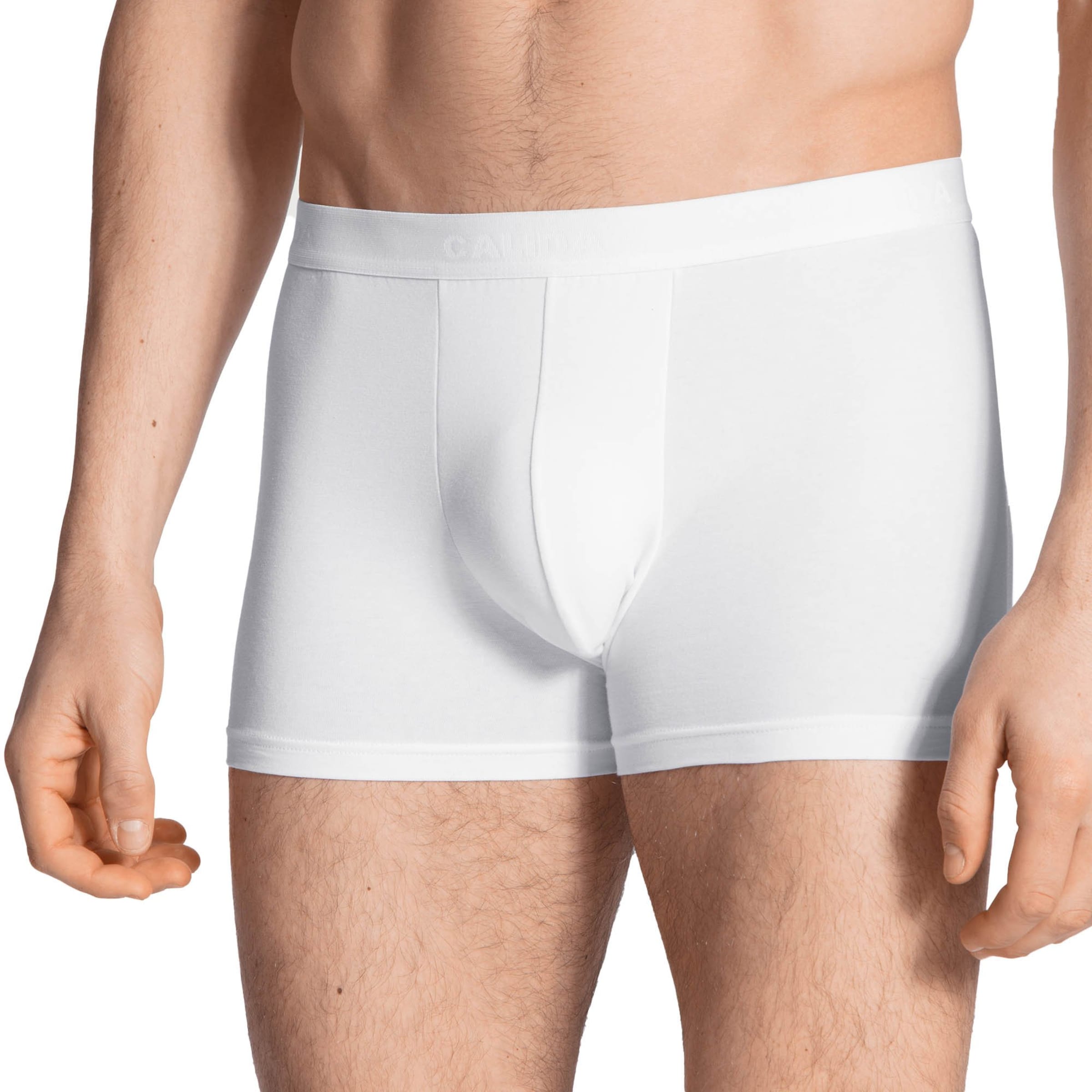 CALIDA Boxerky – bílá: přední strana