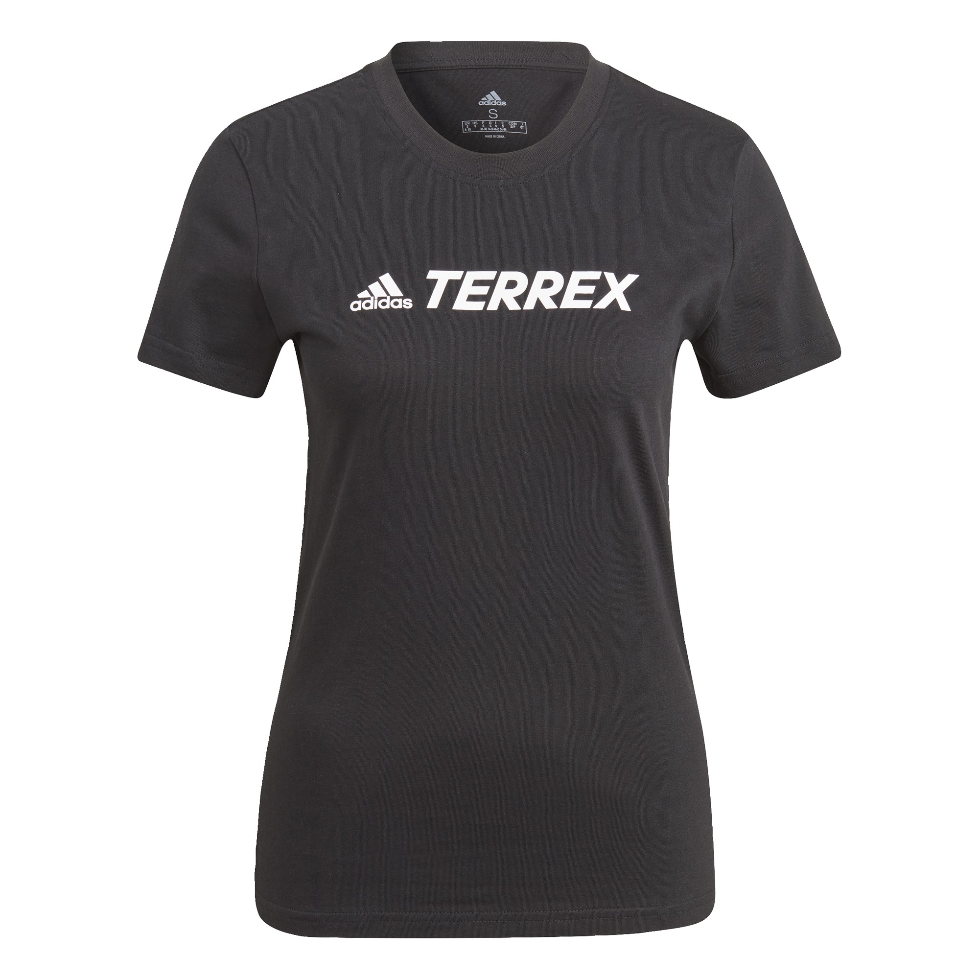adidas Terrex Funktionsshirt in Schwarz 
