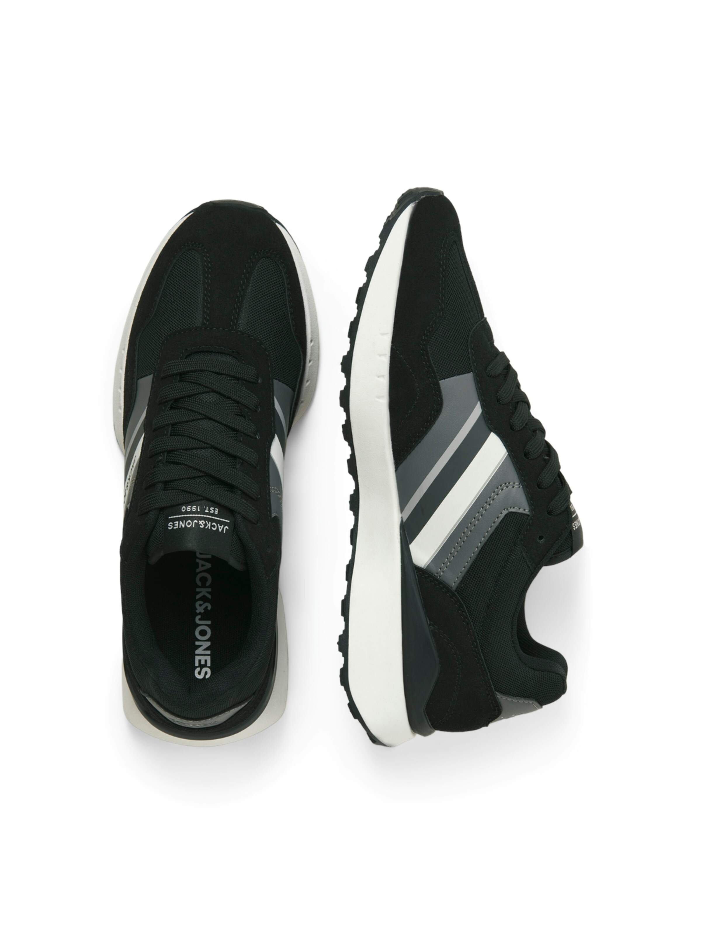 juoda JACK & JONES Sportbačiai be auliuko 'JFWBoston'