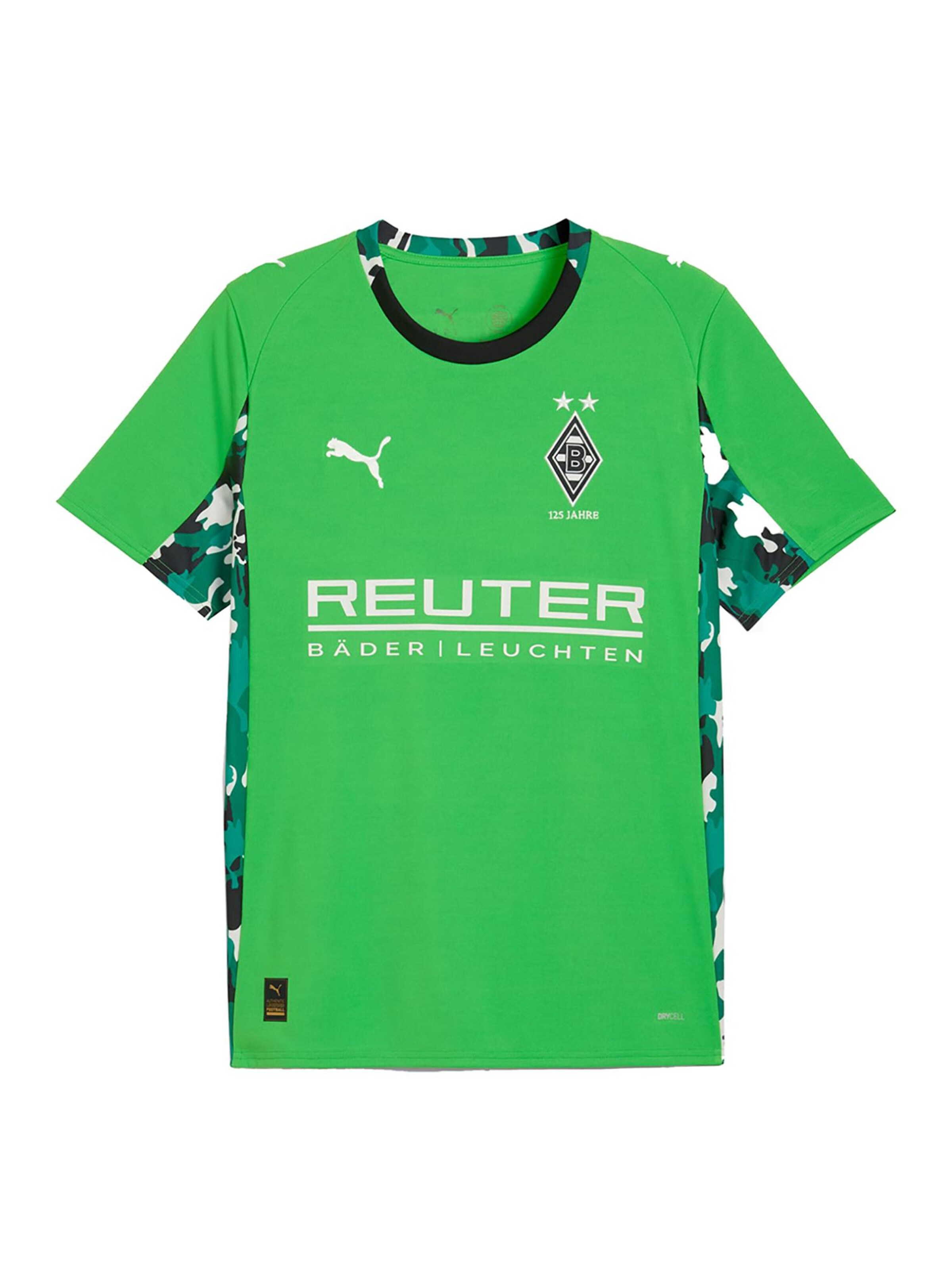 PUMA Jersey 'Borussia Mönchengladbach 2025/26' in Green: front