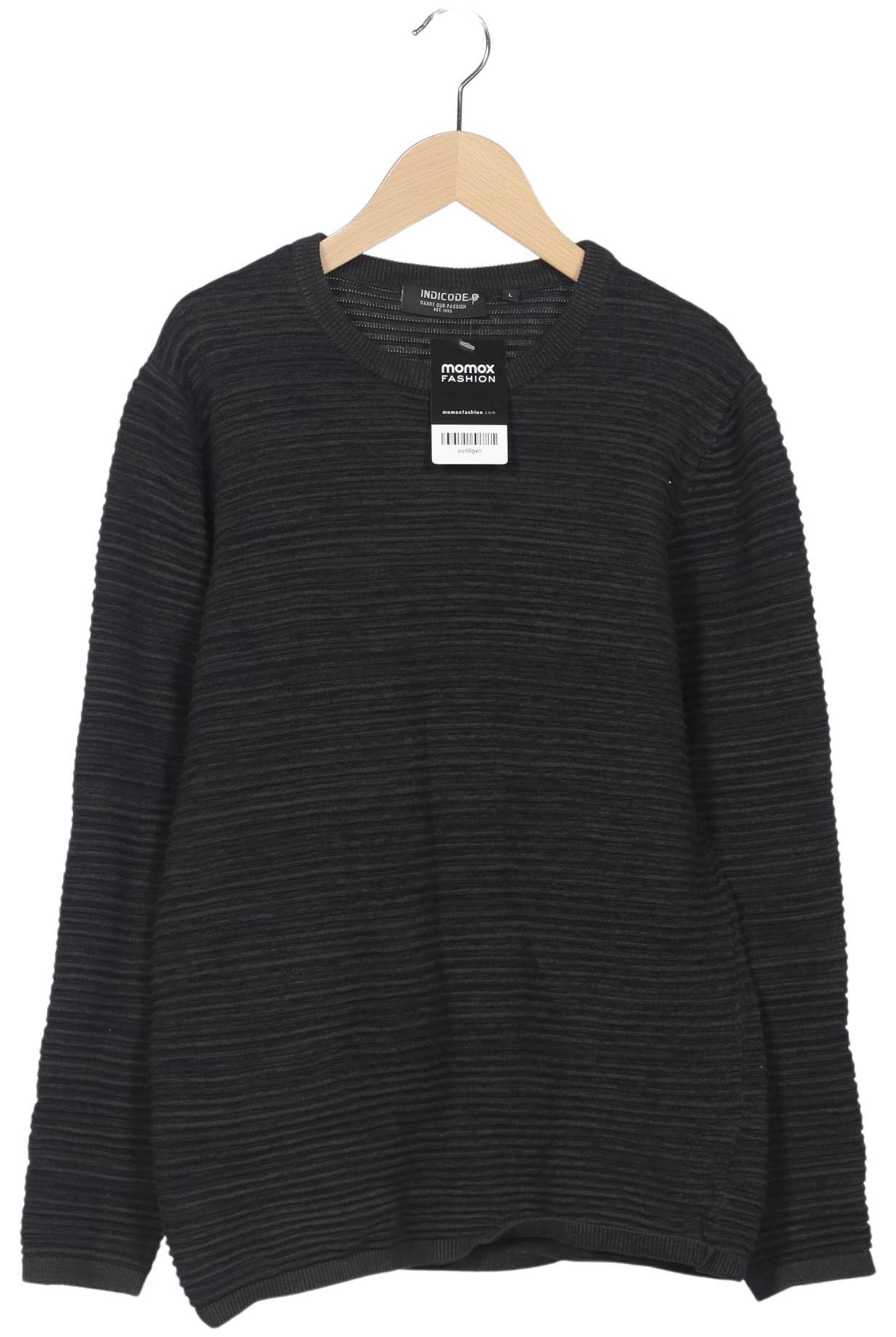 INDICODE JEANS Sweater & Cardigan in L in Grey: front