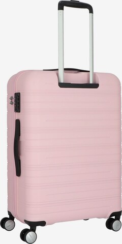 American Tourister Kofferset in Pink