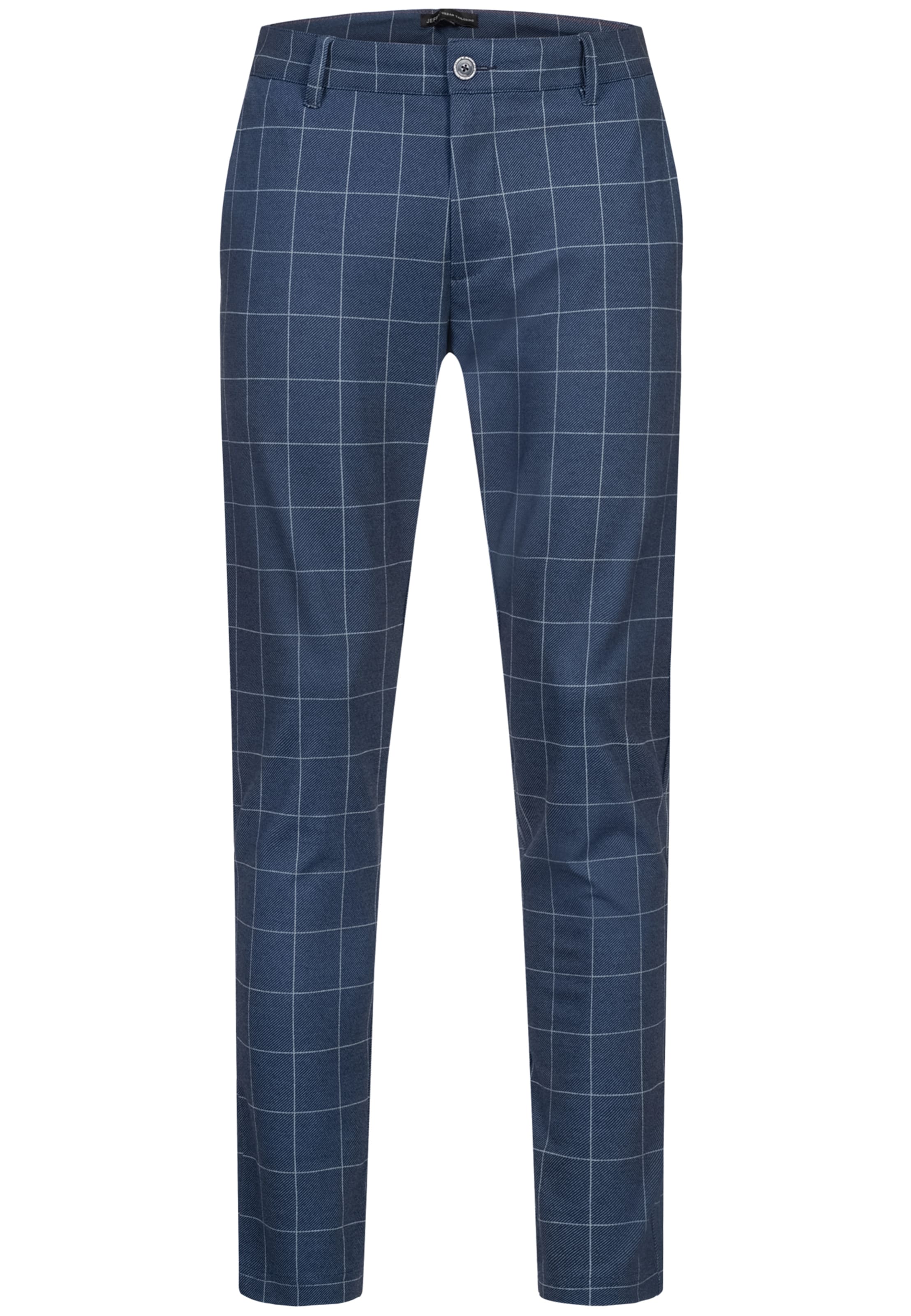 JEFF Slim fit Pants ' Tate ' in Blue: front