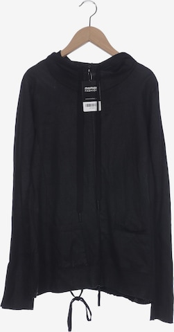 Rundholz Kapuzenpullover S in Schwarz: Vorderseite