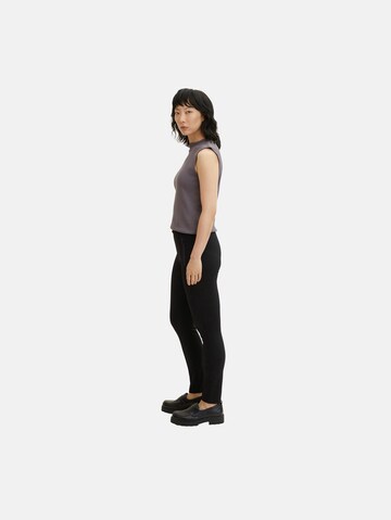 TOM TAILOR Skinny Leggings in Schwarz