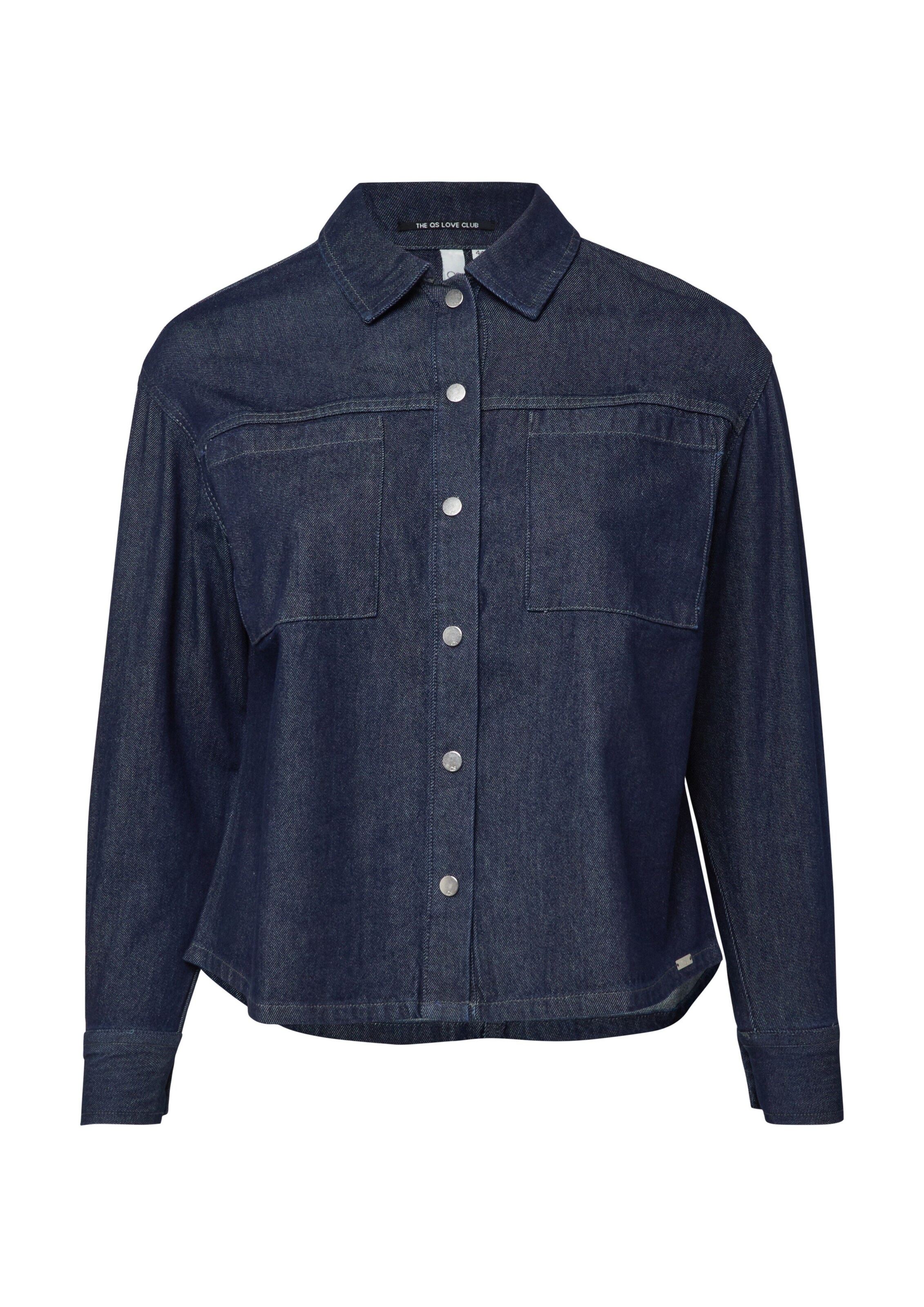 QS Bluse in Blau: Vorderseite