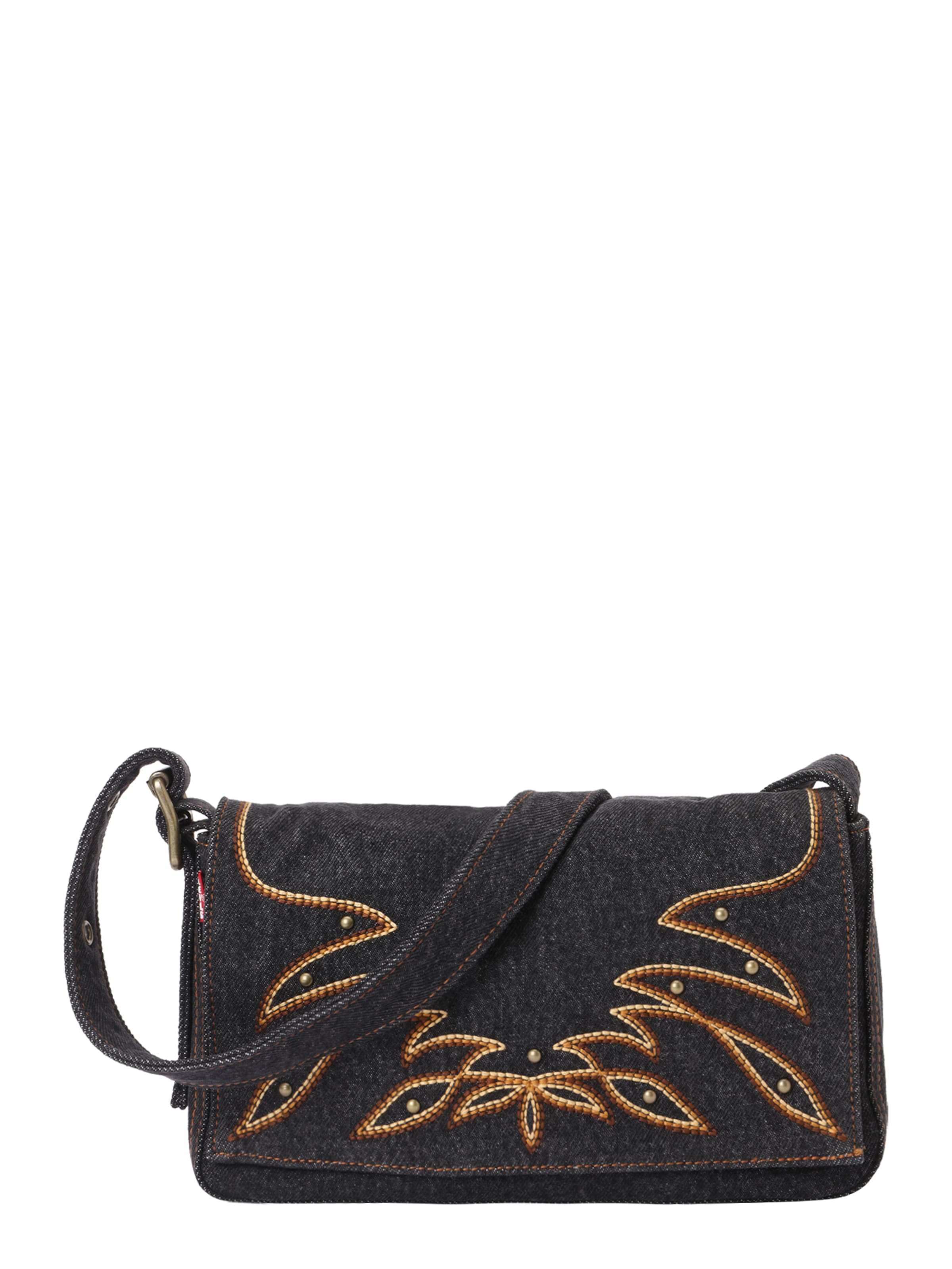 LEVI'S ® Чанта за през рамо 'BRANNAN' в черно: отпред